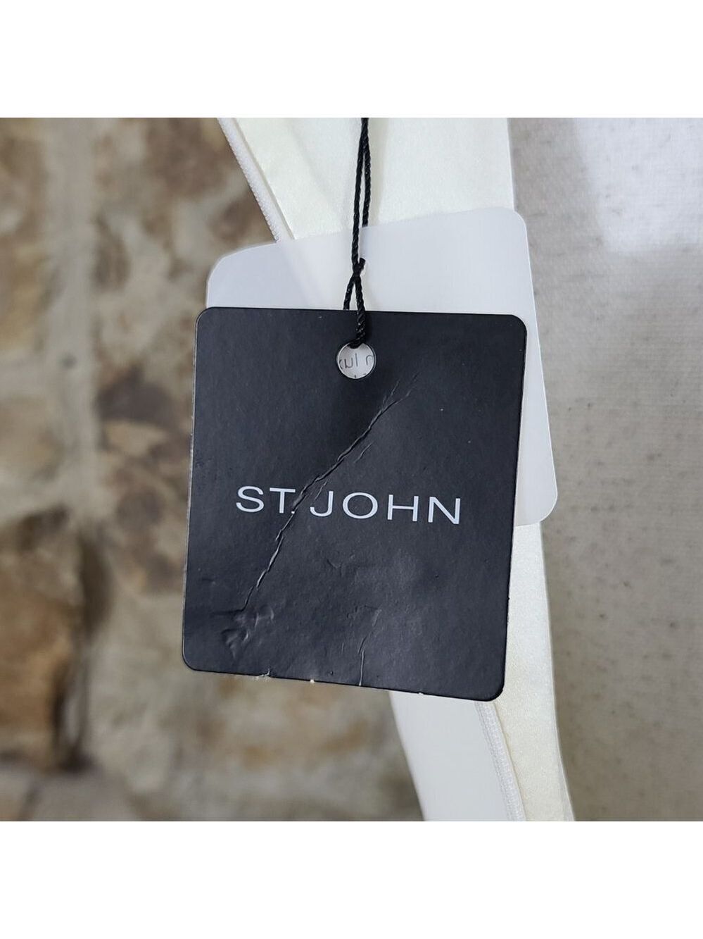 NWT St John 12 Colorblock Tuxedo Cocktail Dress - Picture 11 of 12